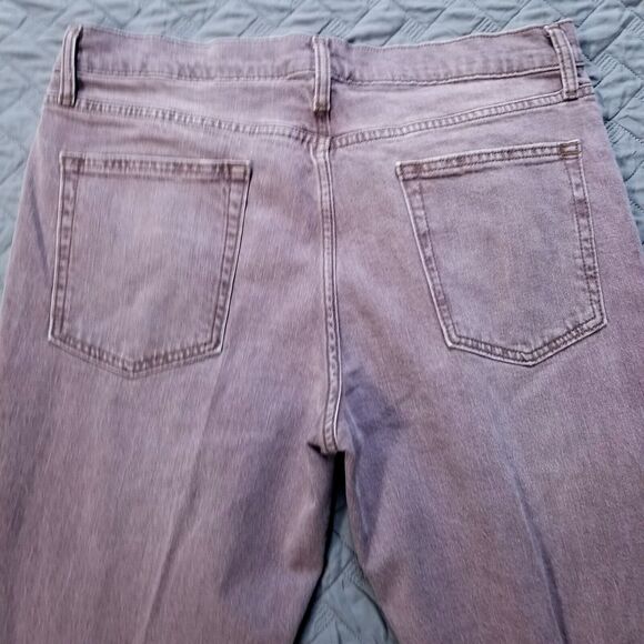 Goodfellow & Co Jeans Mens Size 34x32 Brown Slim Straight Dark Wash Denim - Picture 10 of 12